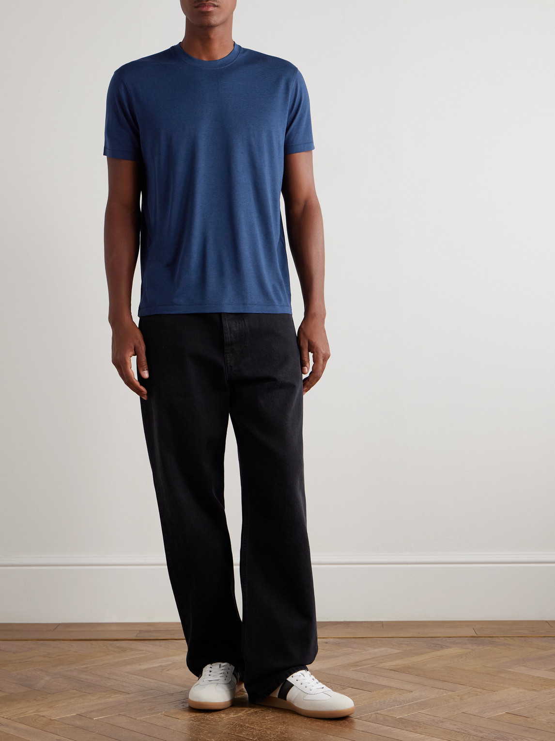 Lyocell and Cotton-Blend Jersey T-Shirt — 2