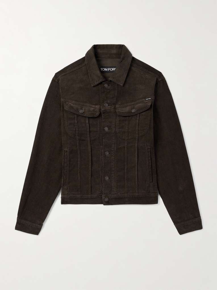 Tom Ford — Slim-Fit Cotton-Blend Corduroy Jacket