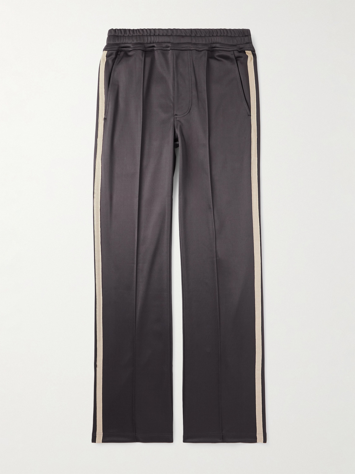 Tom Ford Straight-Leg Webbing-Trimmed Jersey Track Pants - Men