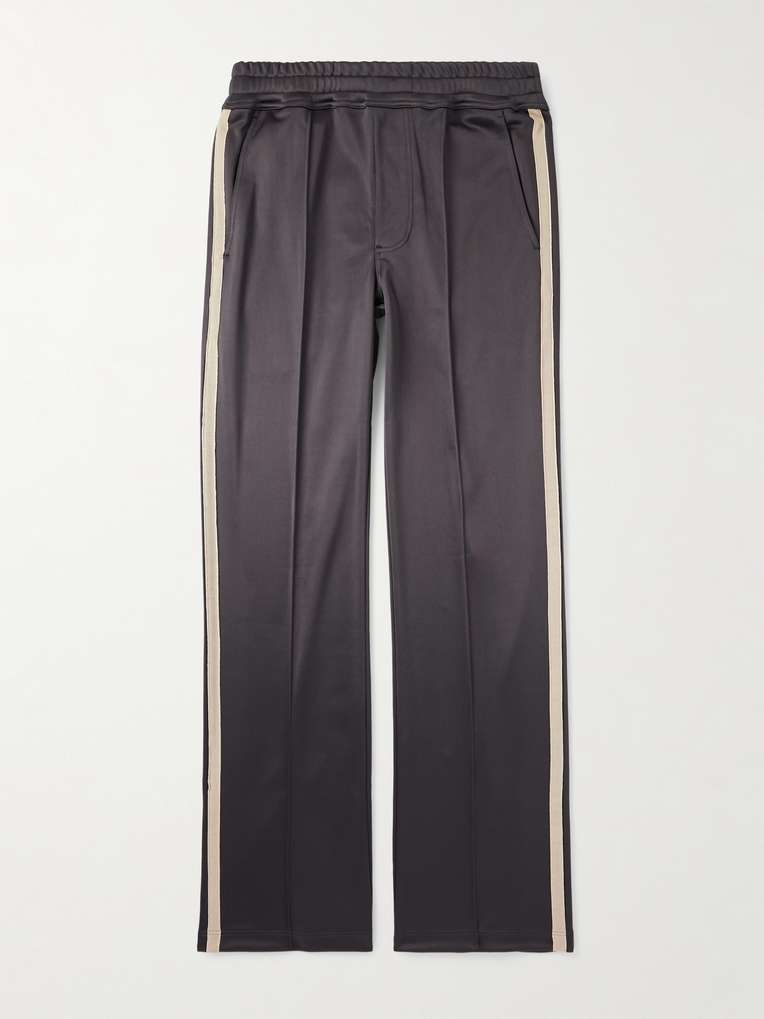 Tom Ford — Straight-Leg Webbing-Trimmed Jersey Track Pants