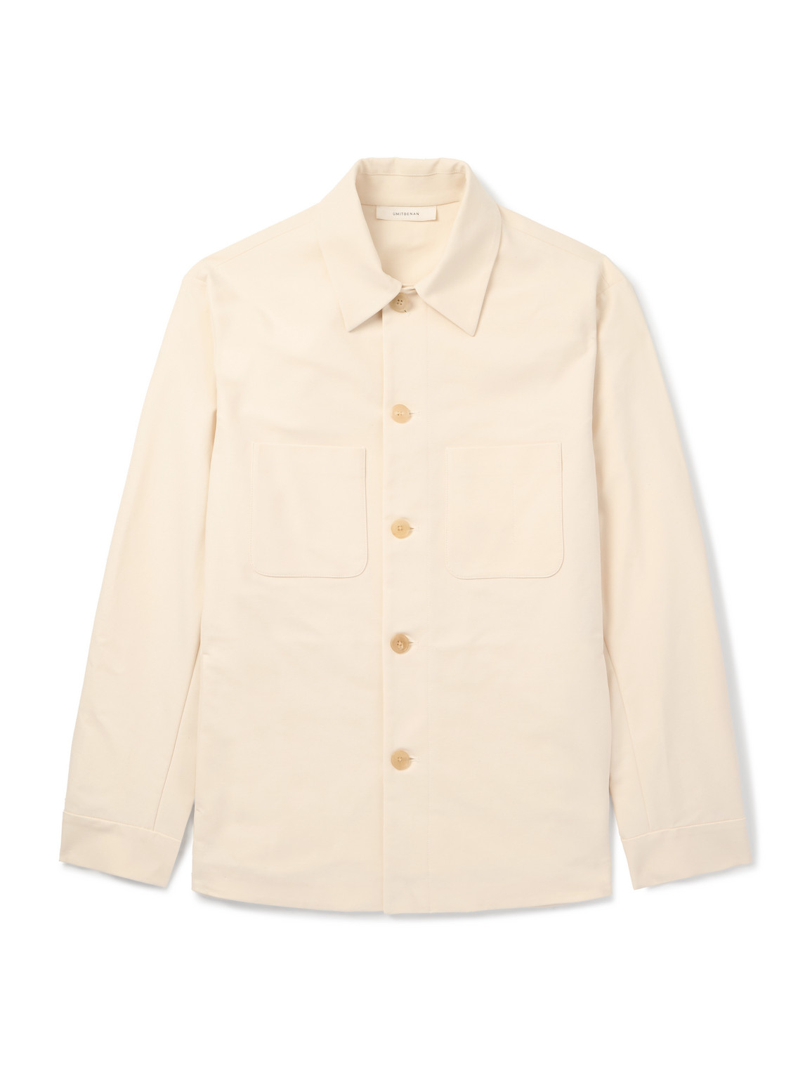 Umit Benan Jerome Cotton-blend Overshirt In White