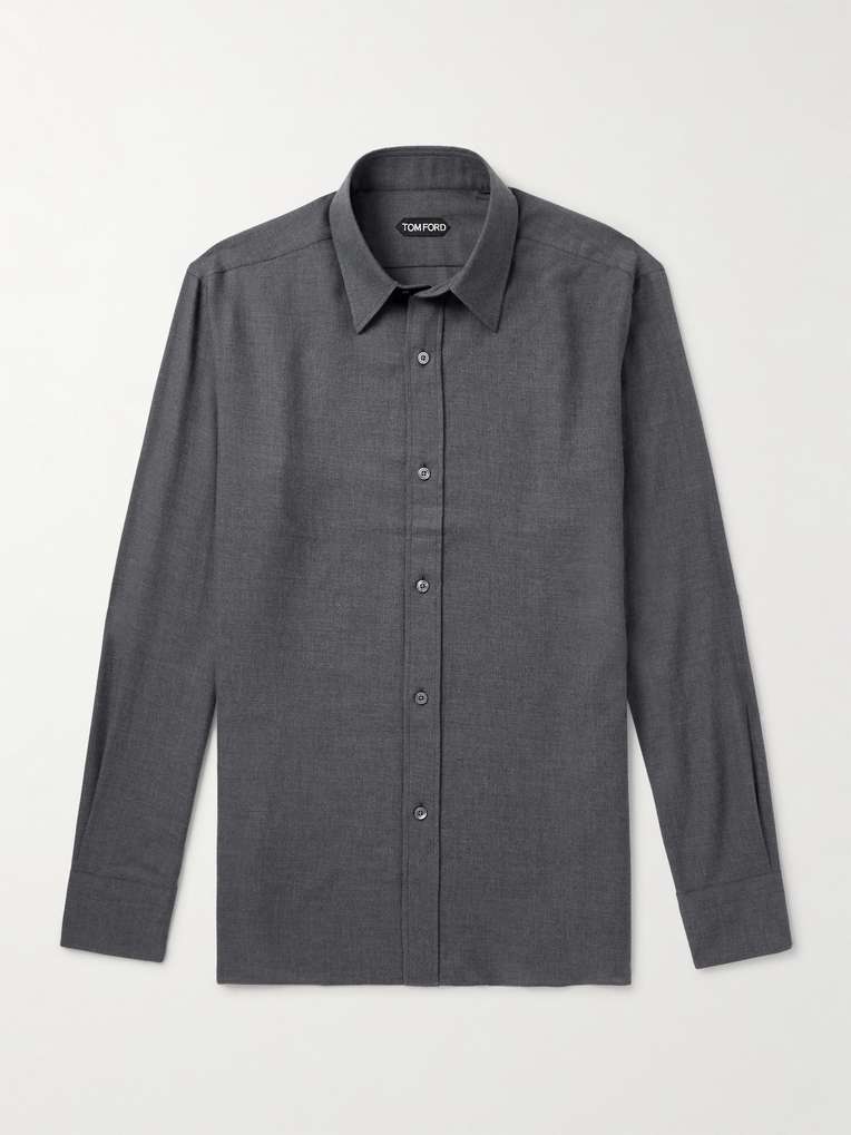 Tom Ford — Cotton and Cashmere-Blend Shirt