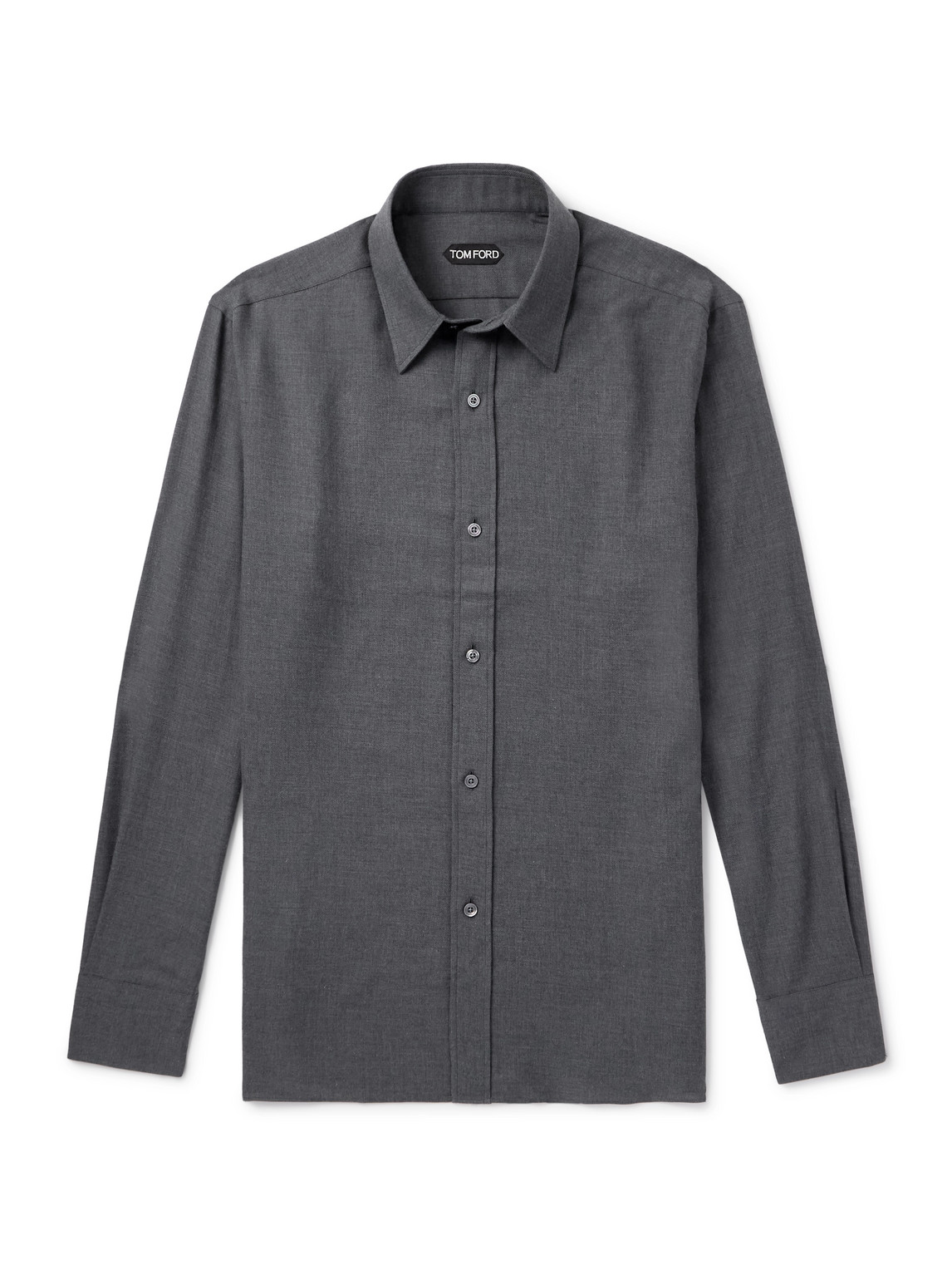 Tom Ford Cotton And Cashmere-blend Shirt