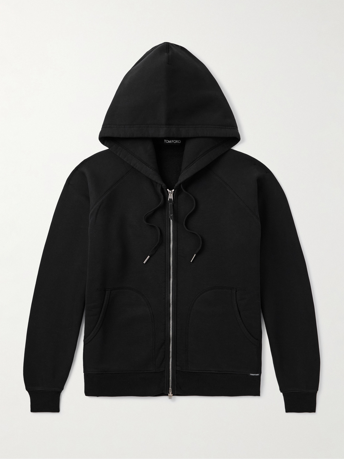 Tom Ford Slim-Fit Cotton-Jersey Zip-Up Hoodie - Men