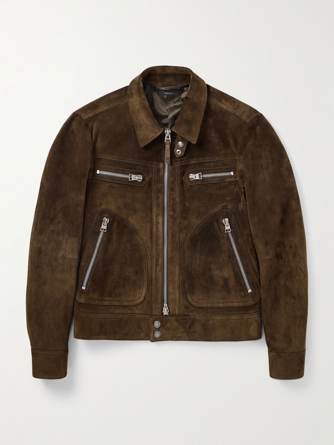Tom Ford Slim-Fit Suede Jacket - Men