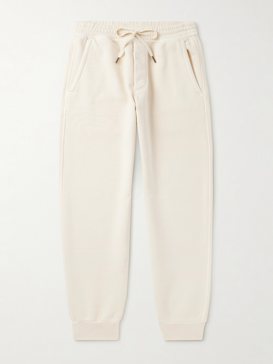 Tom Ford Tapered Cotton-Jersey Sweatpants IT 50
