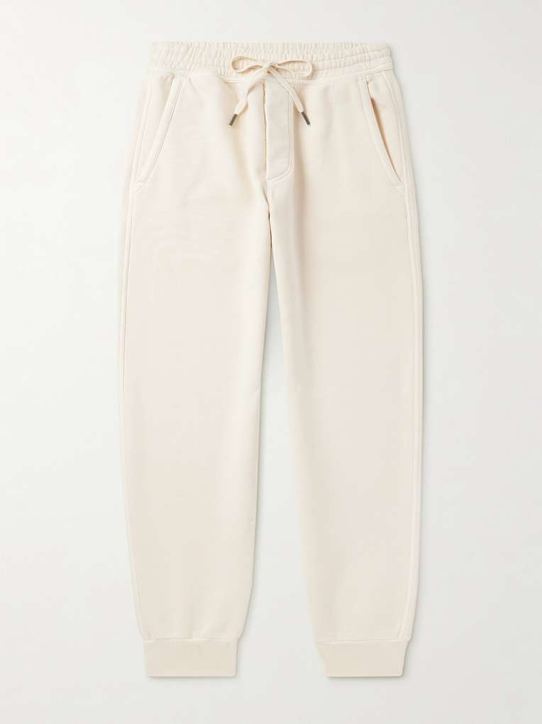 Tom Ford — Tapered Cotton-Jersey Sweatpants