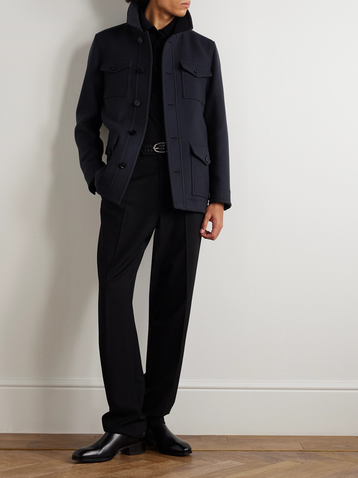 Virgin Wool Overshirt — 2