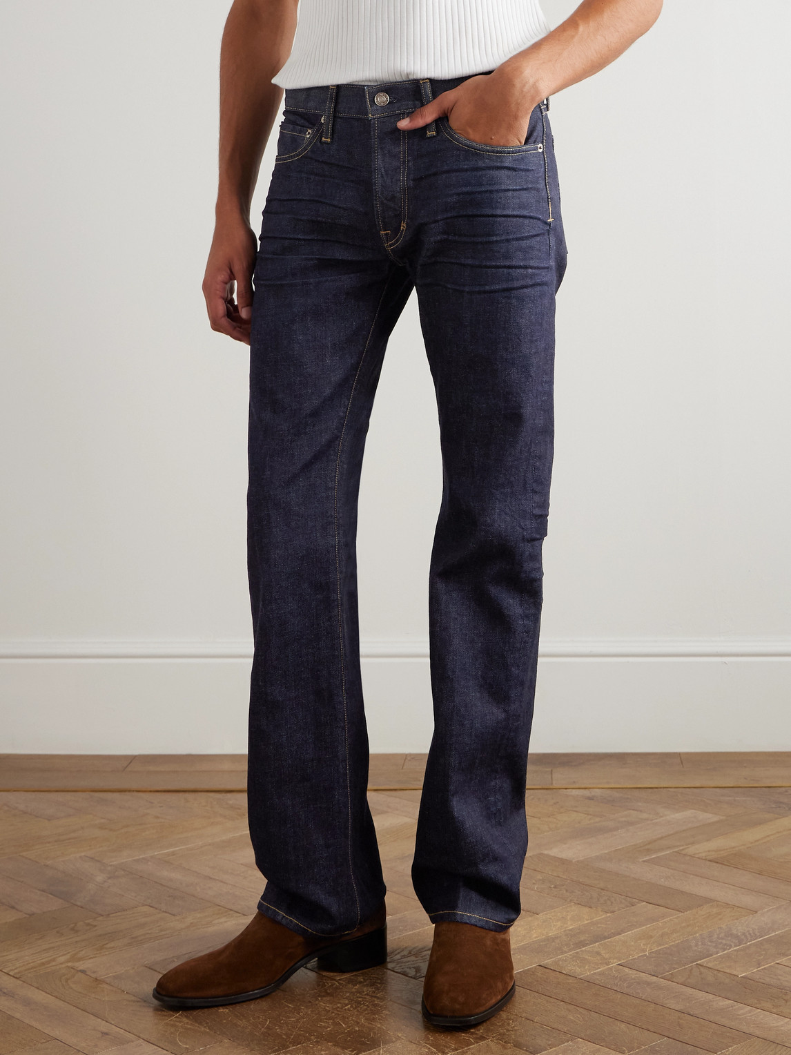 Tom Ford Slim-fit Jeans In Blue