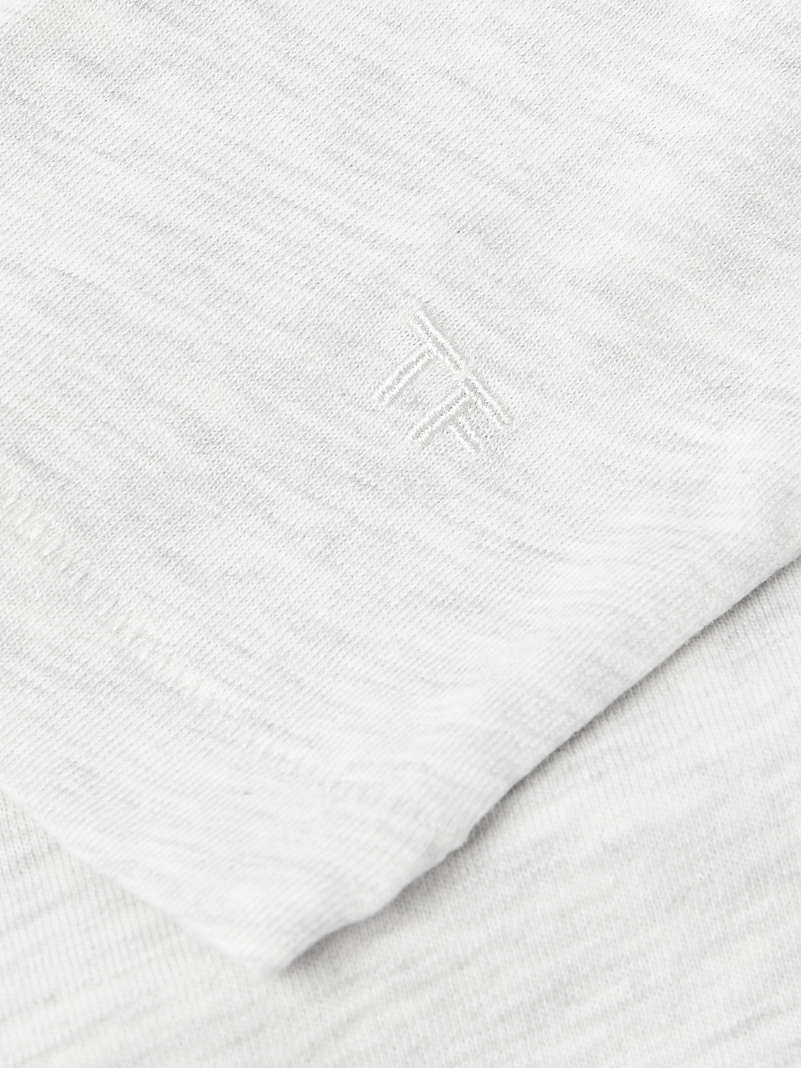 Tom Ford Cotton-blend Jersey T-shirt In White