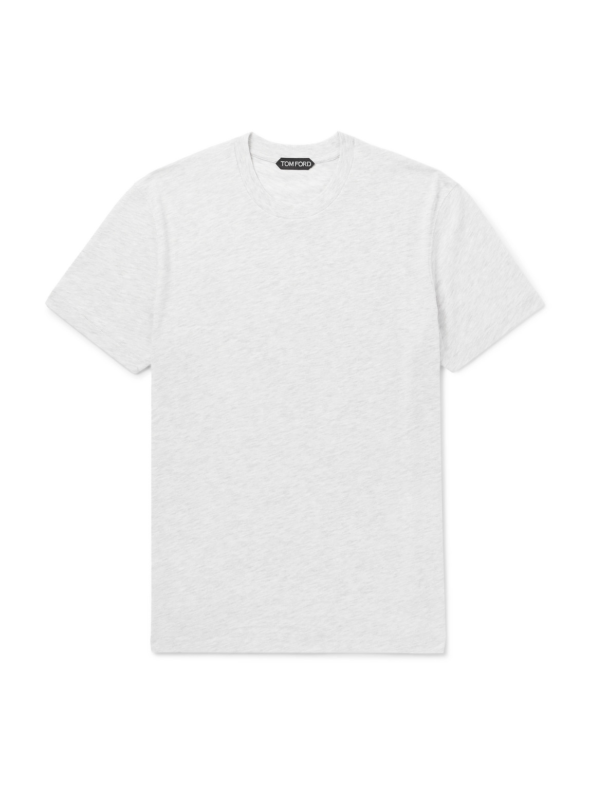 Tom Ford Cotton-blend Jersey T-shirt In White