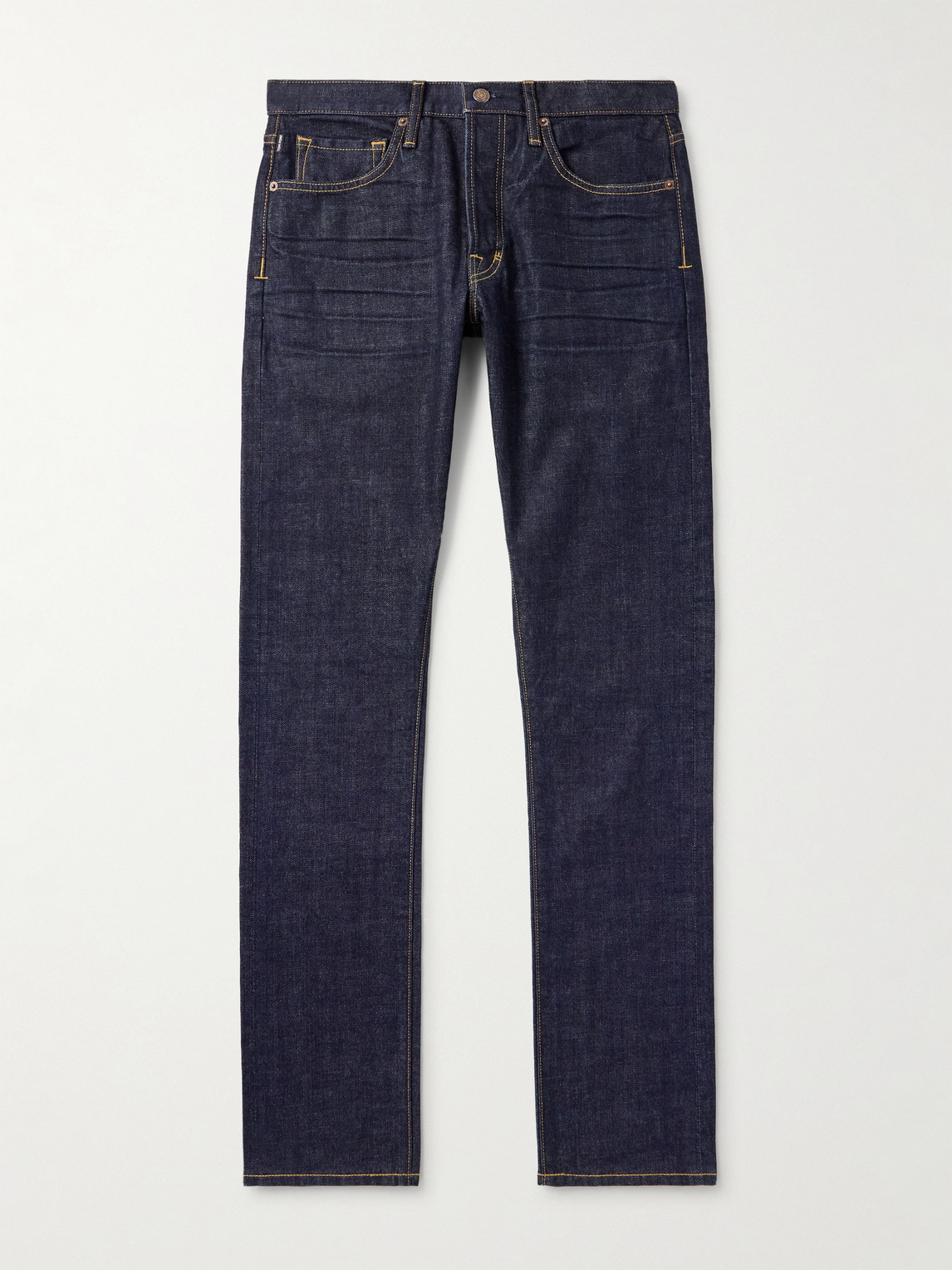 Tom Ford Slim-leg Jeans In Blue