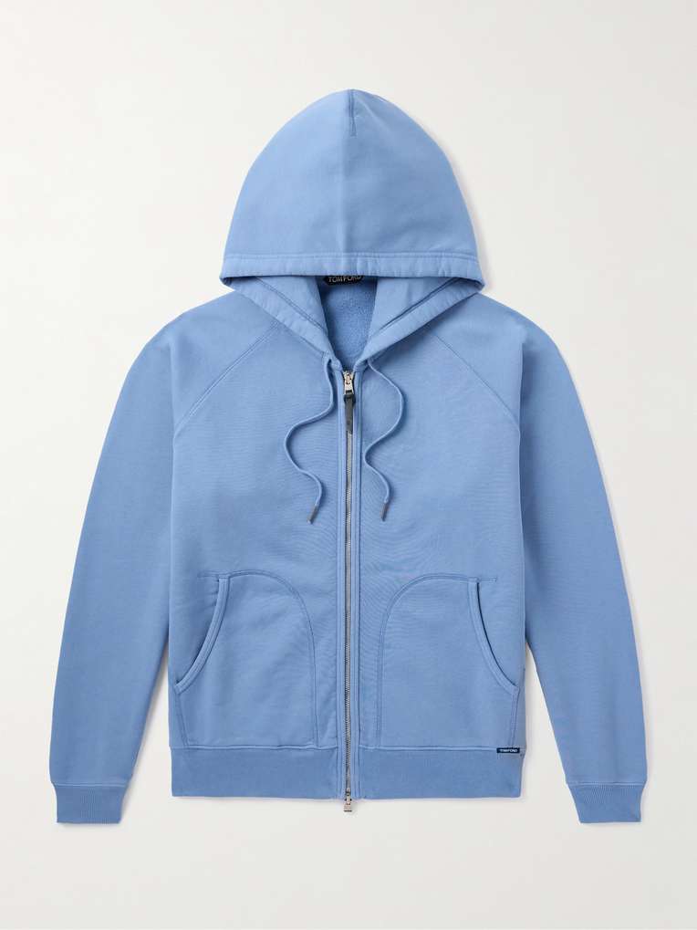 Tom Ford — Slim-Fit Cotton-Jersey Zip-Up Hoodie