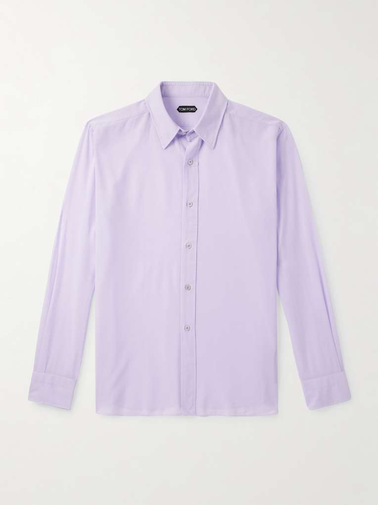 Tom Ford — Cotton-Voile Shirt