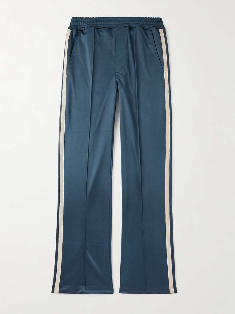 Tom Ford — Straight-Leg Webbing-Trimmed Jersey Track Pants