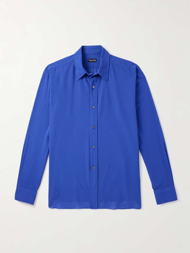 Tom Ford — Cotton-Voile Shirt