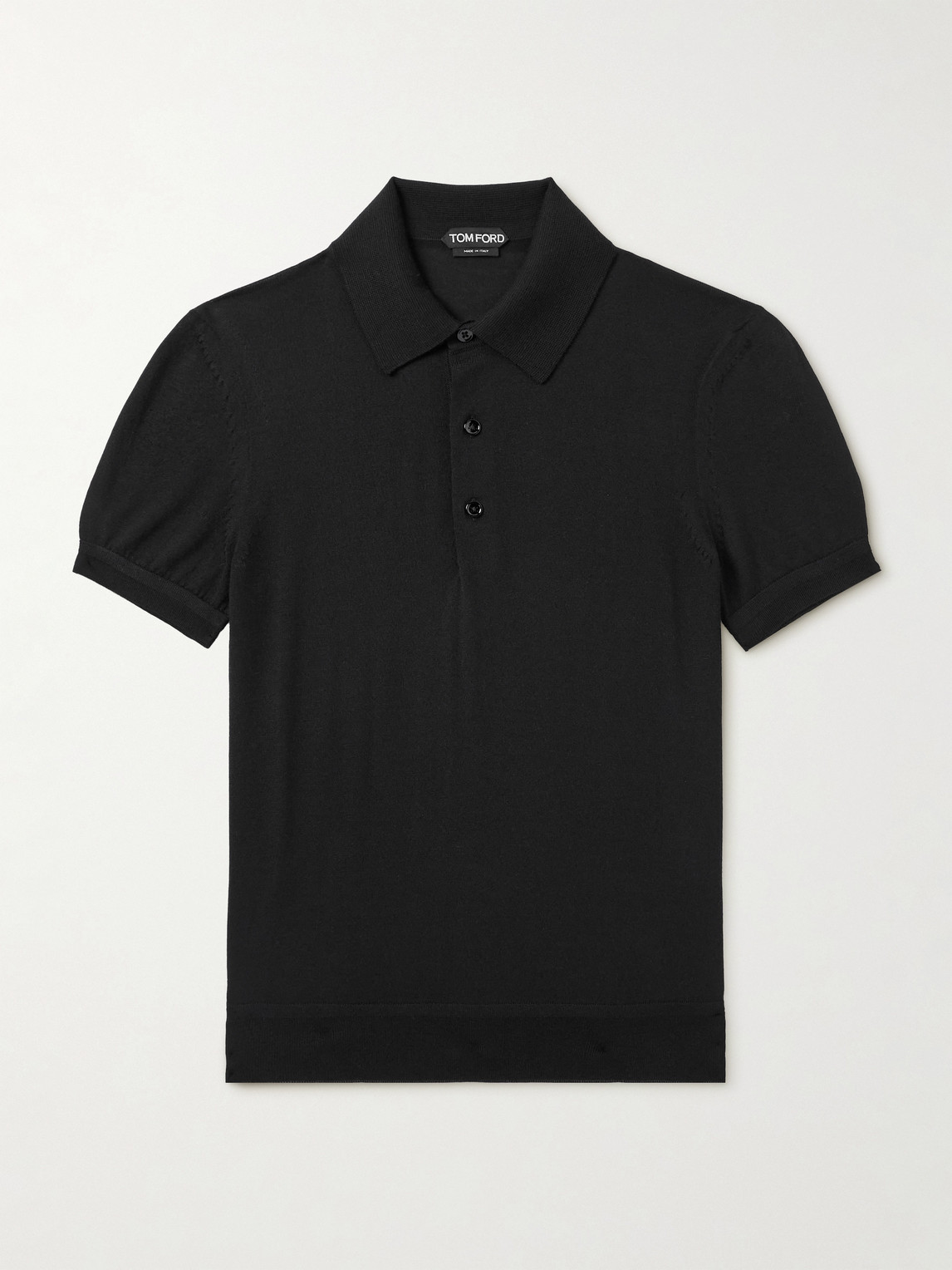 Tom Ford Cashmere and Silk-Blend Polo Shirt - Men