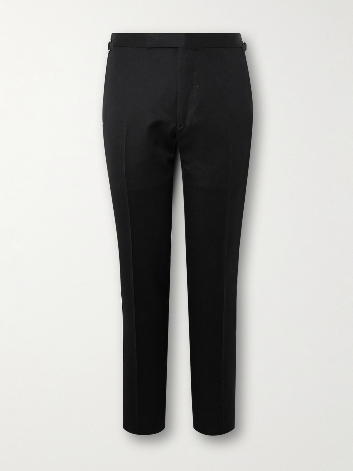Tom Ford Shelton Slim-Fit Tapered Grain de Poudre Wool and Mohair-Blend Suit Trousers - Men