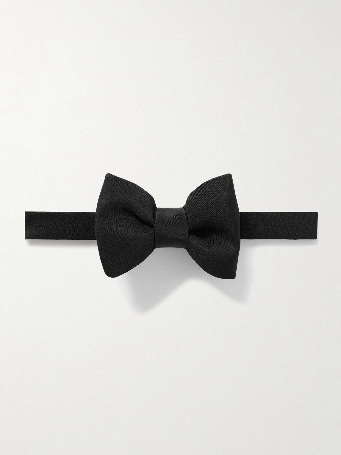 Tom Ford Pre-Tied Silk-Grosgrain Bow Tie - Men