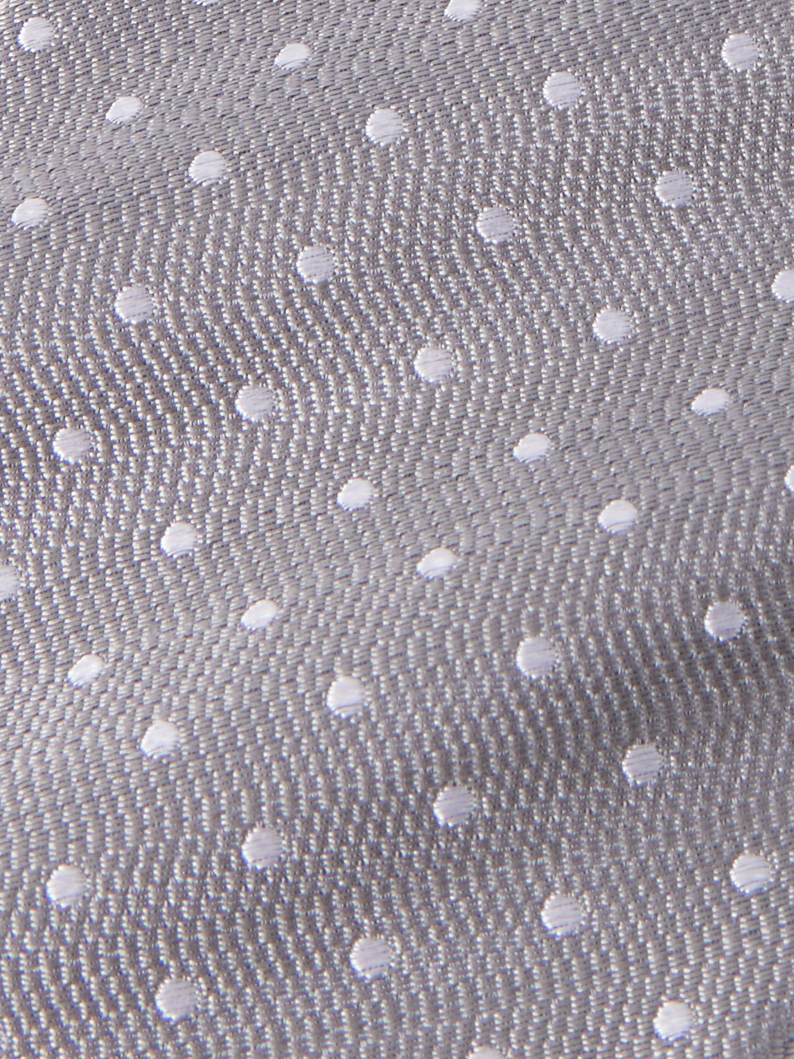 Tom Ford 8cm Polka-dot Silk Tie In Gray