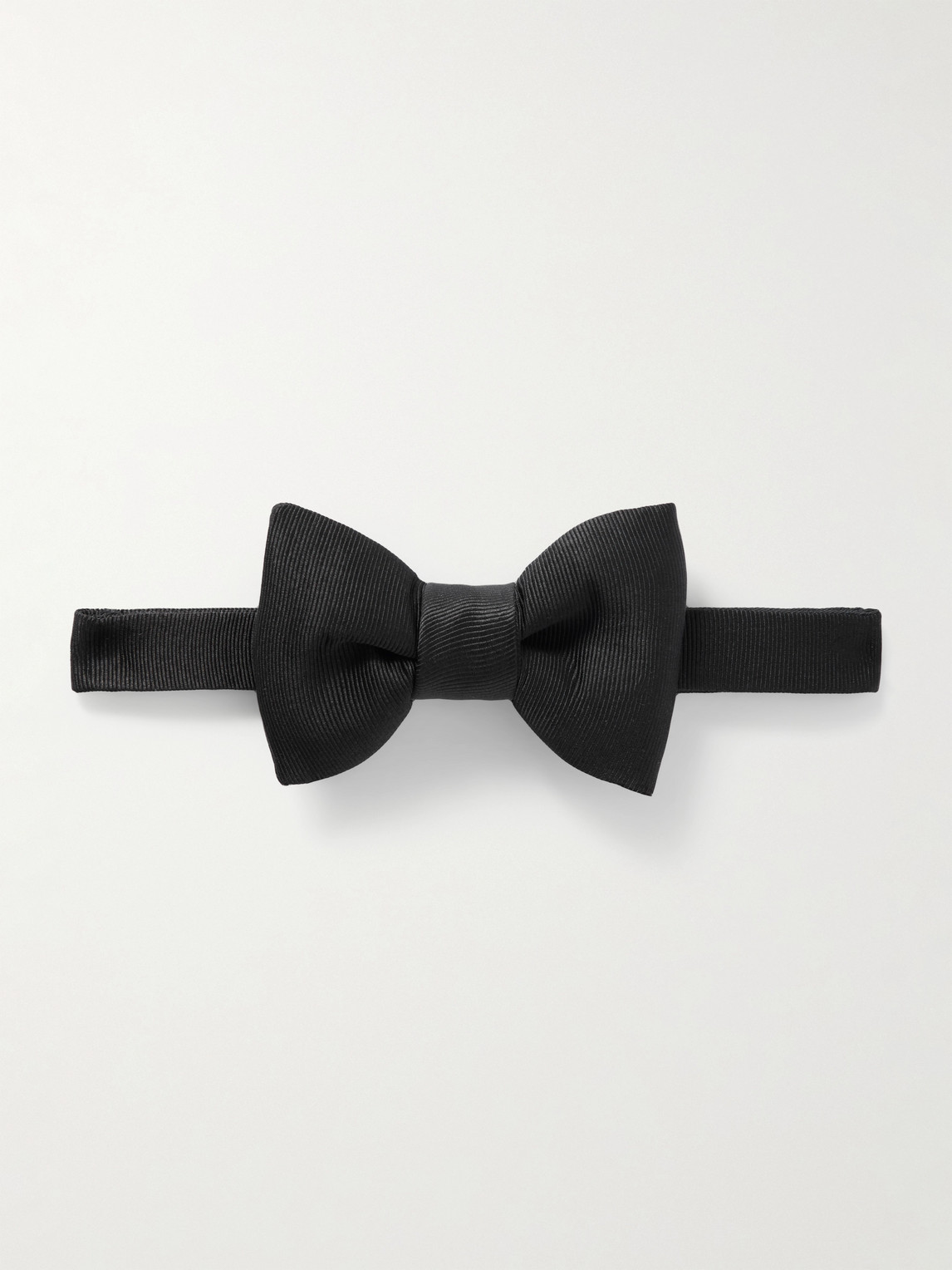 Tom Ford Pre-Tied Silk-Grosgrain Bow Tie - Men