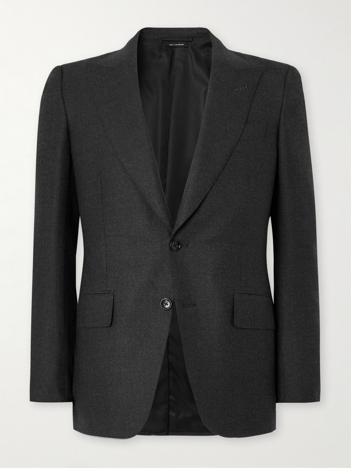 Tom Ford Stretch-Wool Flannel Suit Jacket - Men