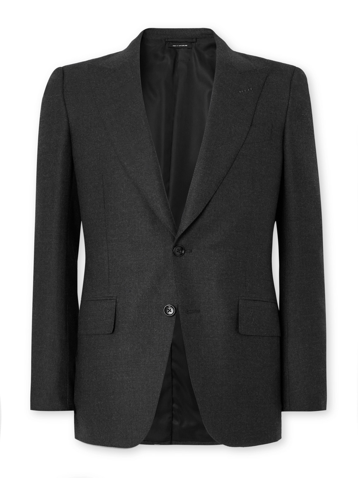 Tom Ford Stretch-wool Flannel Suit Jacket