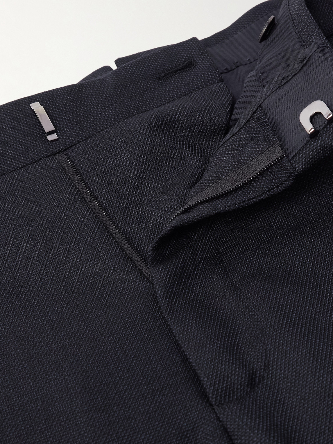Tom Ford Dyllan Slim-fit Super 130s Wool Suit Trousers In Black