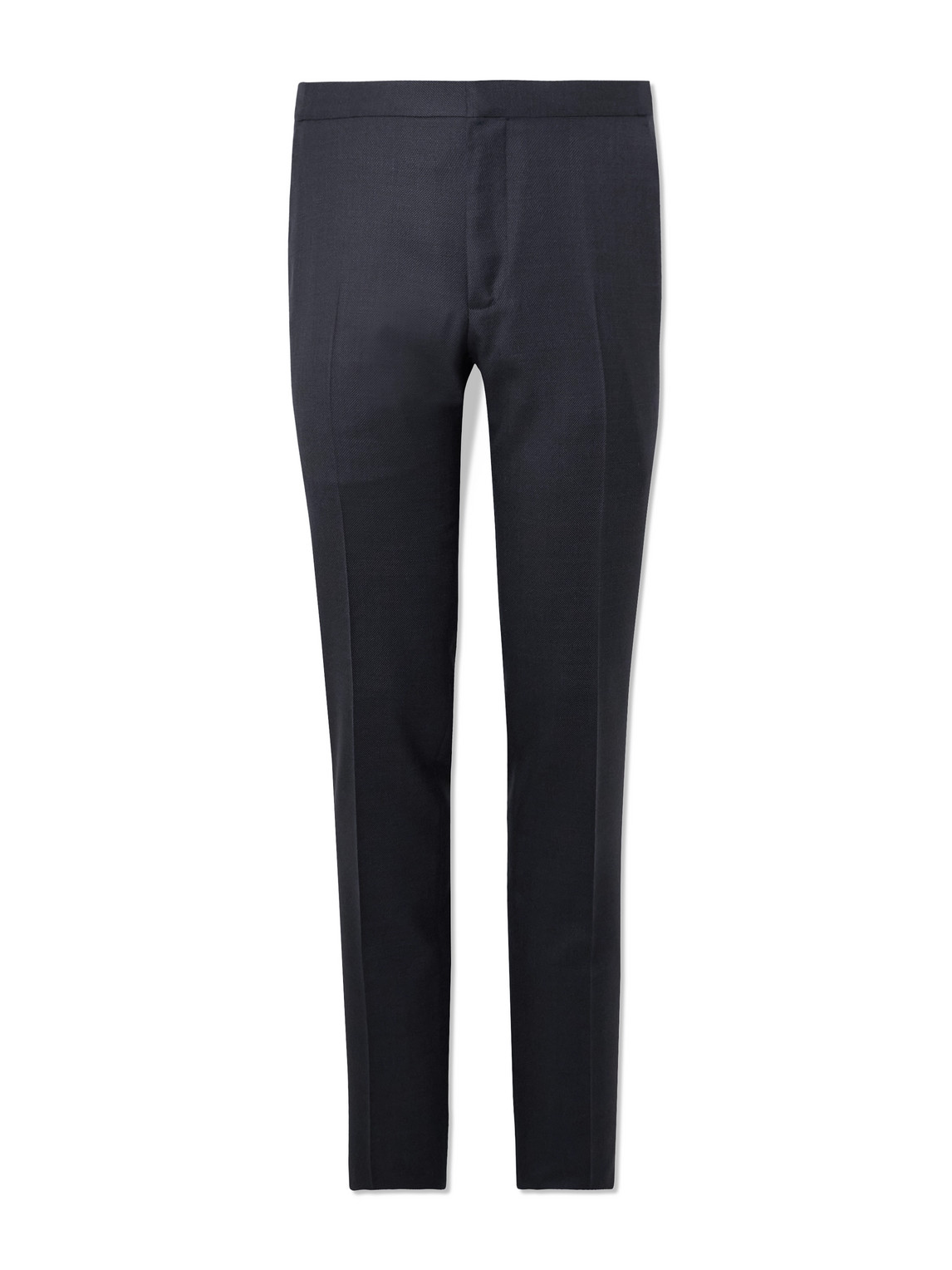 Tom Ford Dyllan Slim-fit Super 130s Wool Suit Trousers In Black