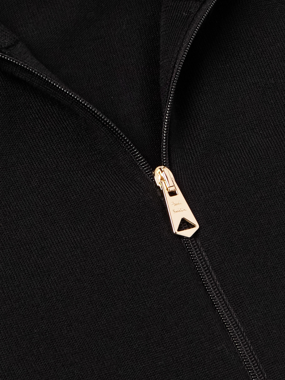 Paul Smith Merino Wool Zip-up Cardigan