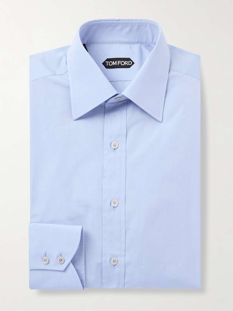 Tom Ford — Slim-Fit Cotton-Poplin Shirt