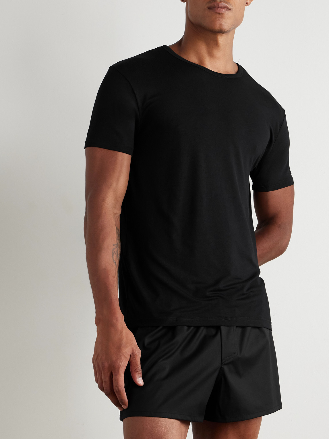 Three-Pack Stretch Modal-Jersey T-Shirt
