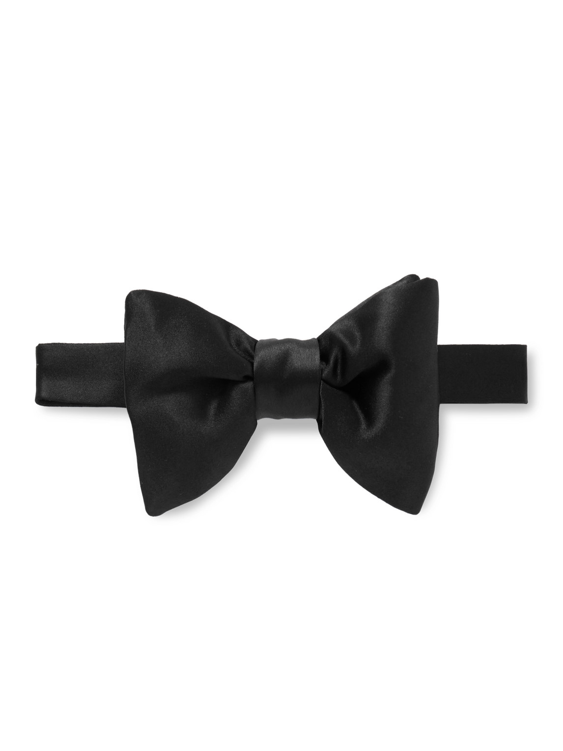 Tom Ford Pre-tied Silk-satin Bow Tie In Black