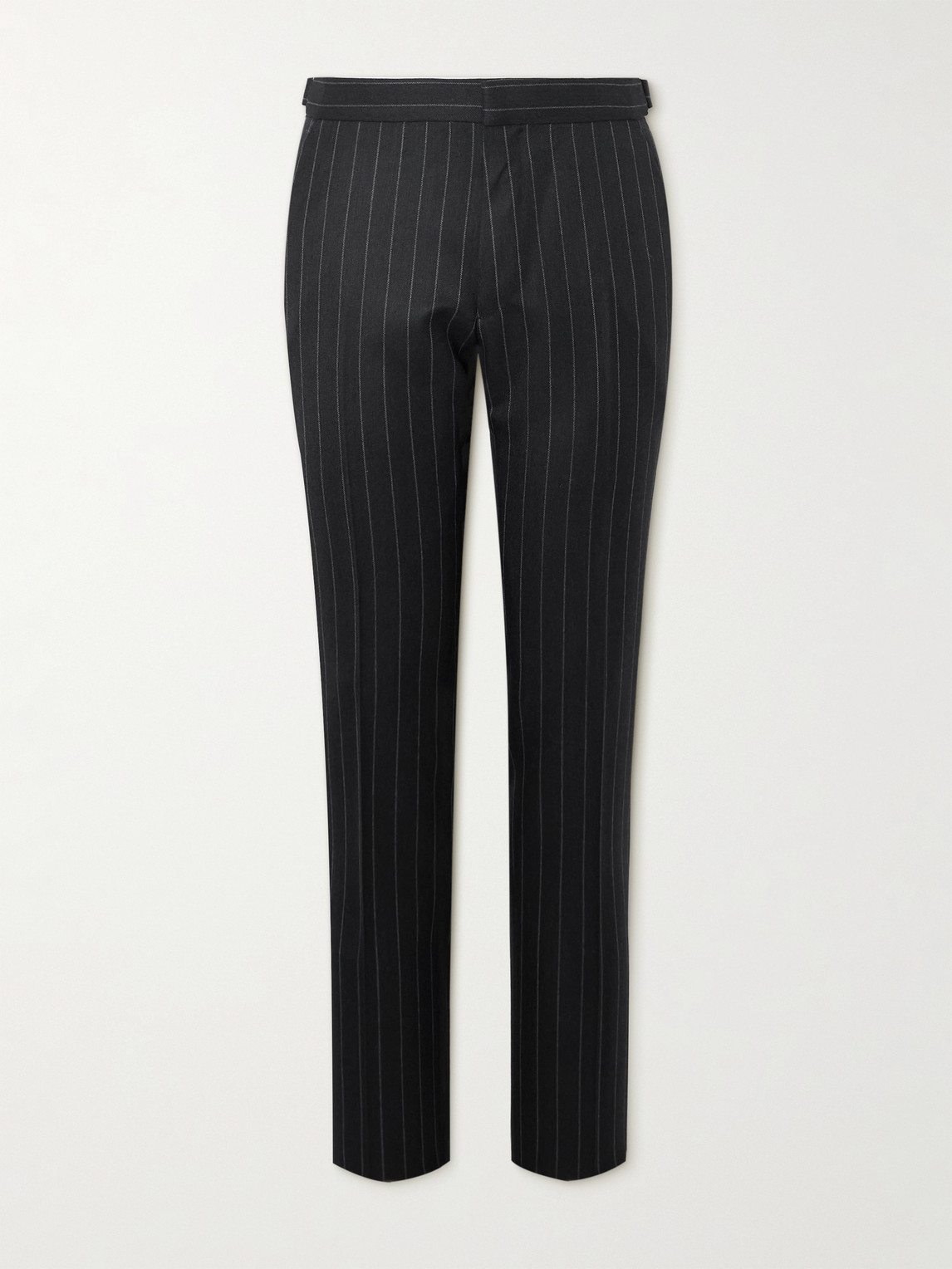 Tom Ford Dyllan Slim-Fit Tapered Striped Wool-Twill Suit Trousers - Men