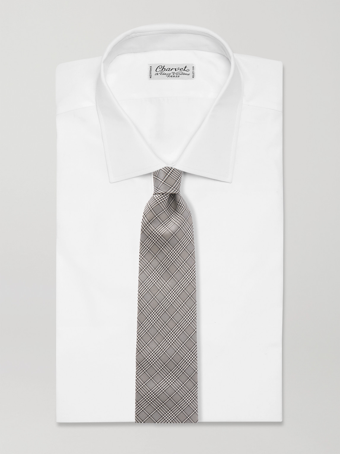 Tom Ford 9cm Prince Of Wales Silk Tie