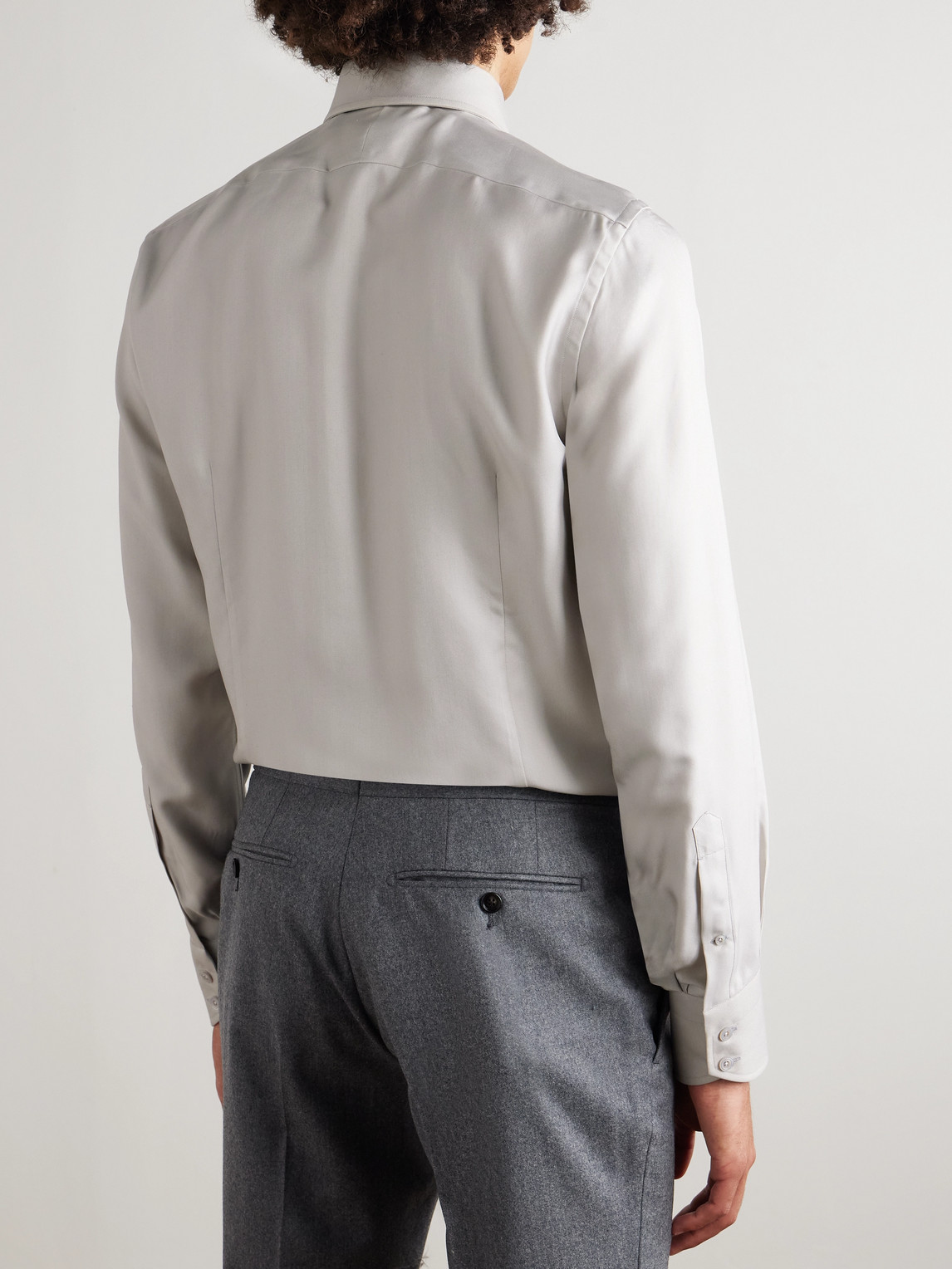 Tom Ford Twill Shirt In Multi
