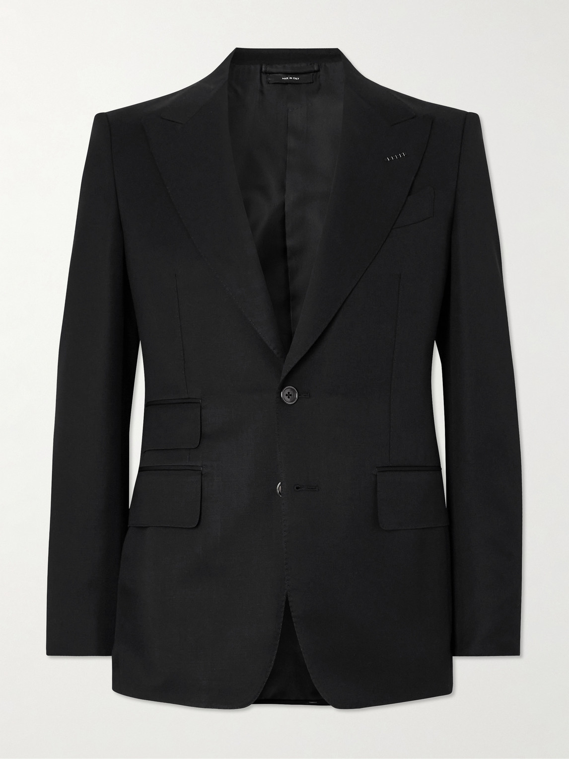 Tom Ford Shelton Grain de Poudre Wool and Mohair-Blend Suit Jacket - Men