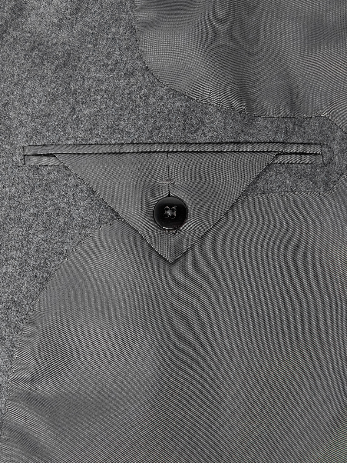 Tom Ford Dyllan Double-breasted Wool-flannel Suit Jacket In Gray