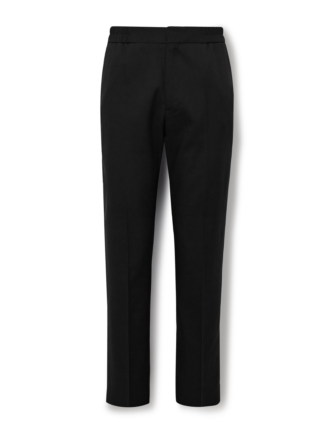 Paul Smith Slim-fit Straight-leg Wool Trousers In Black