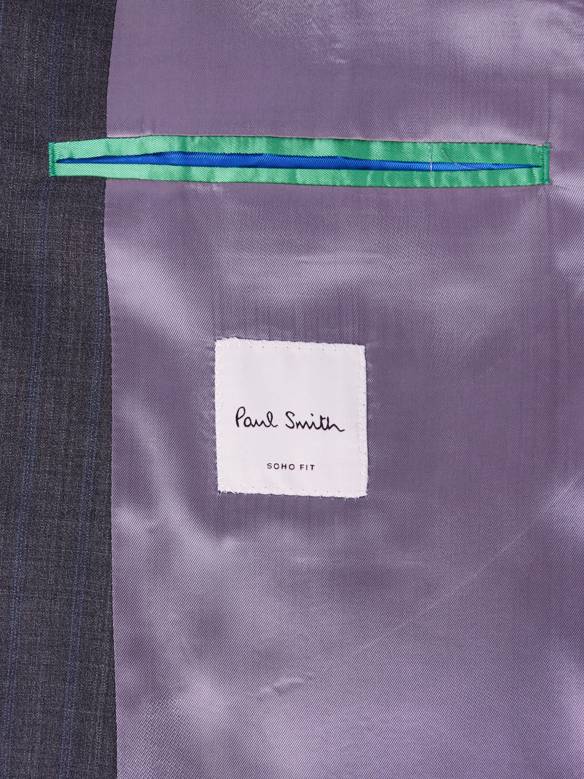 Paul Smith The Soho Striped Wool Suit In Blue