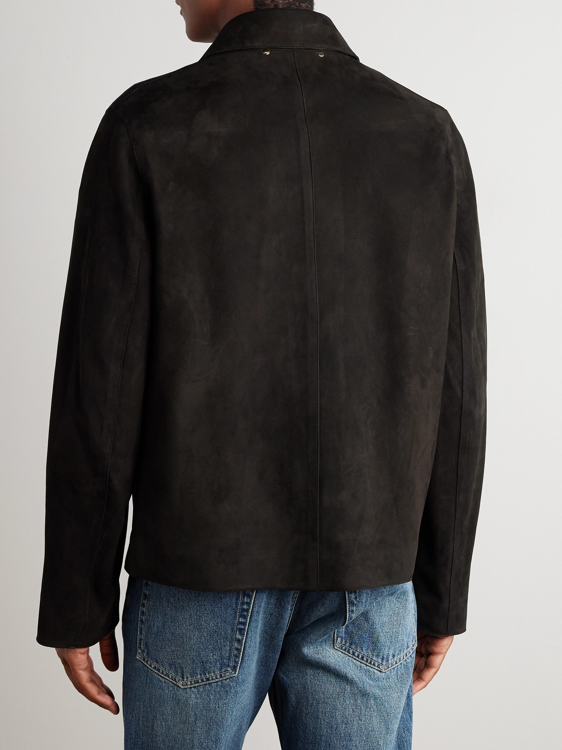  Paul Smith - Suede Blouson Jacket - Men - Black - S 