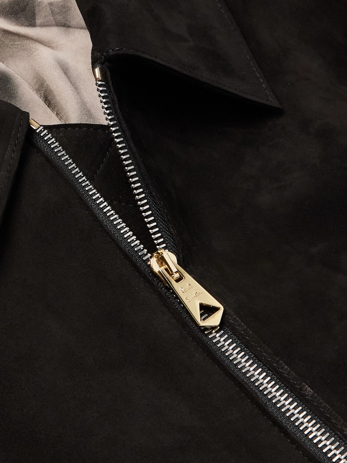  Paul Smith - Suede Blouson Jacket - Men - Black - S 