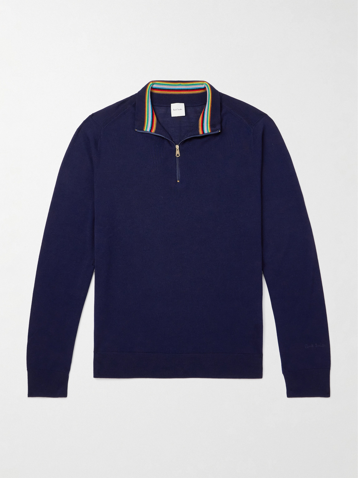 Paul Smith Merino Wool Half-Zip weater - Men