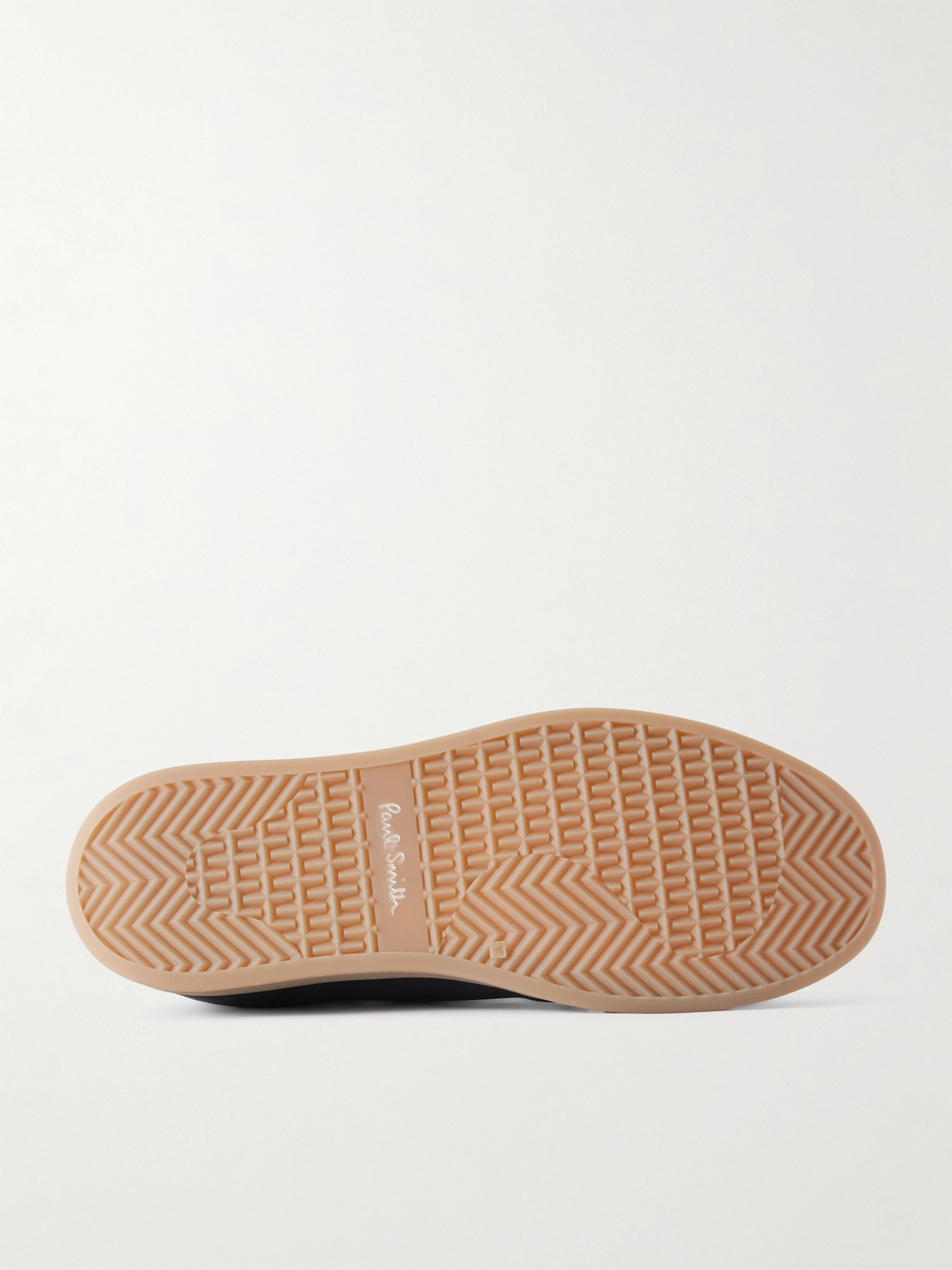 Paul Smith Bailey Logo-embossed Nubuck Sneakers In Black