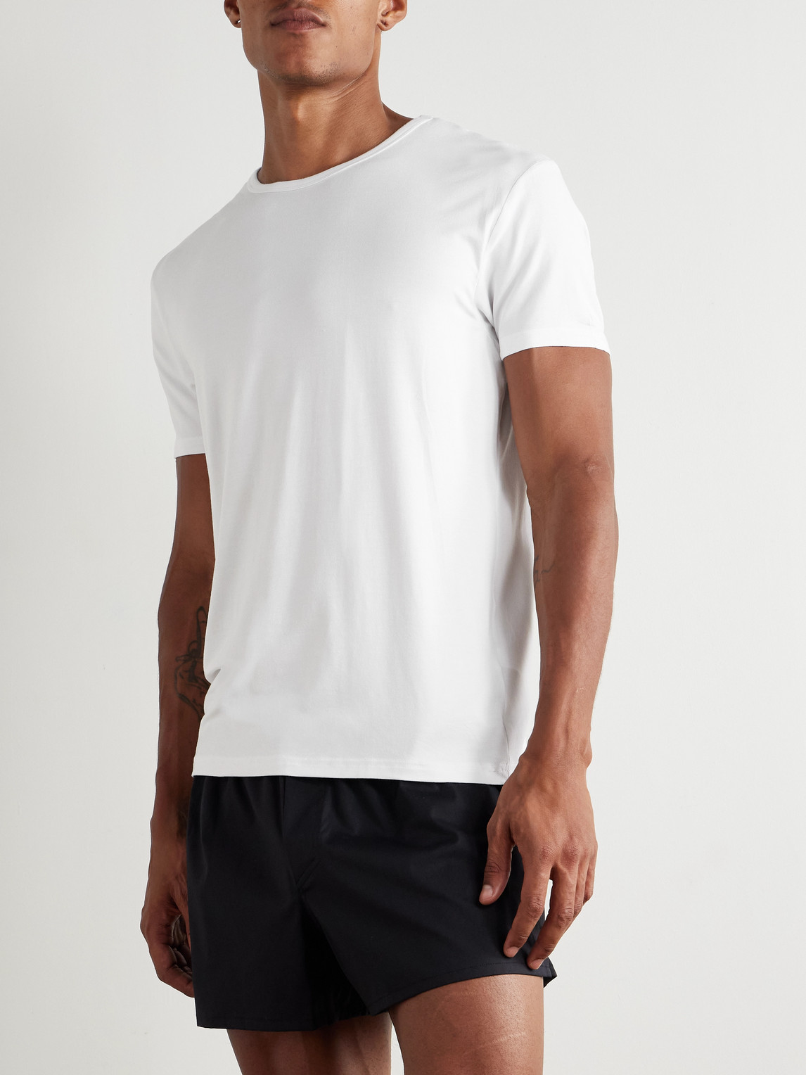Three-Pack Stretch Modal-Jersey T-Shirt