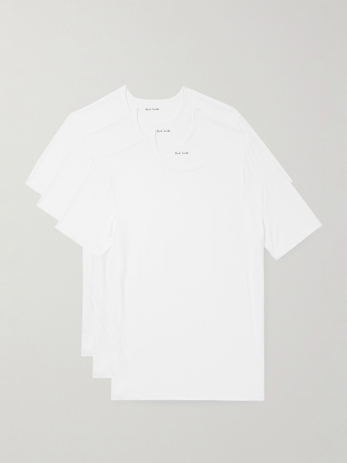 Paul Smith Three-Pack Stretch Modal-Jersey T-Shirt - Men