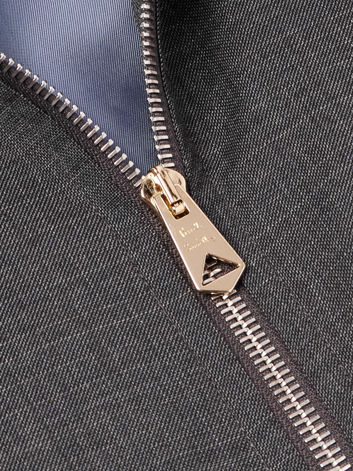 Paul Smith Checked Wool Bomber Jacket