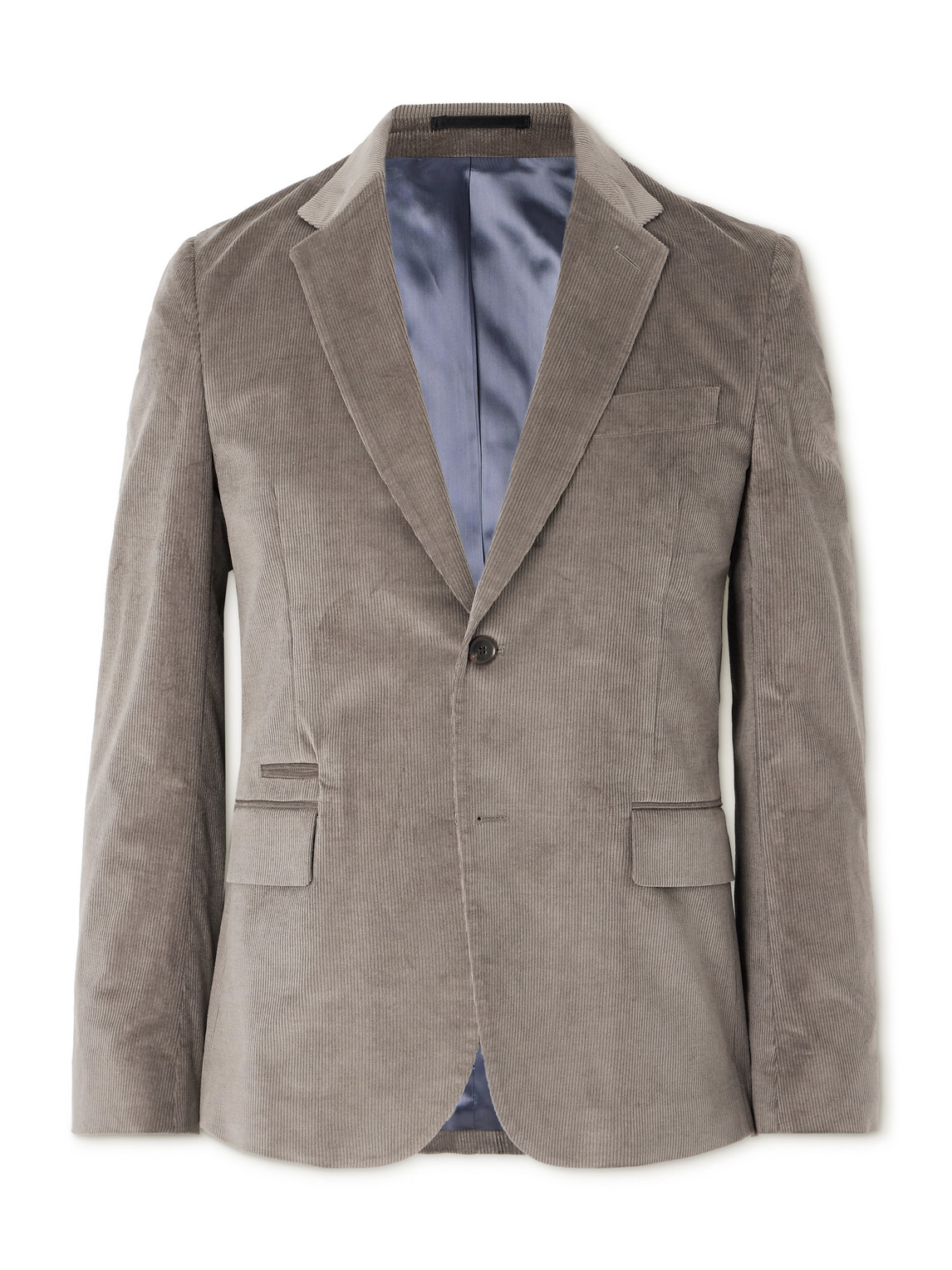 Paul Smith Cotton-blend Corduroy Blazer In Gray