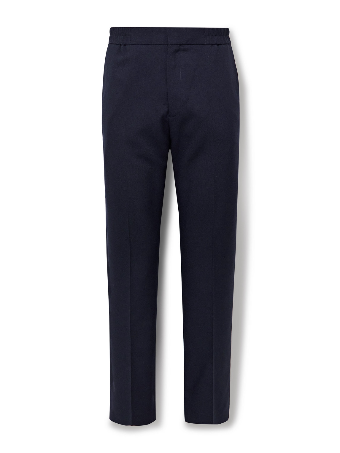 Paul Smith Slim-fit Straight-leg Wool Trousers In Blue