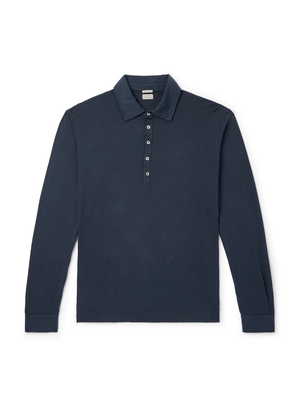 Ischia Cotton and Cashmere-Blend Jersey Polo Shirt